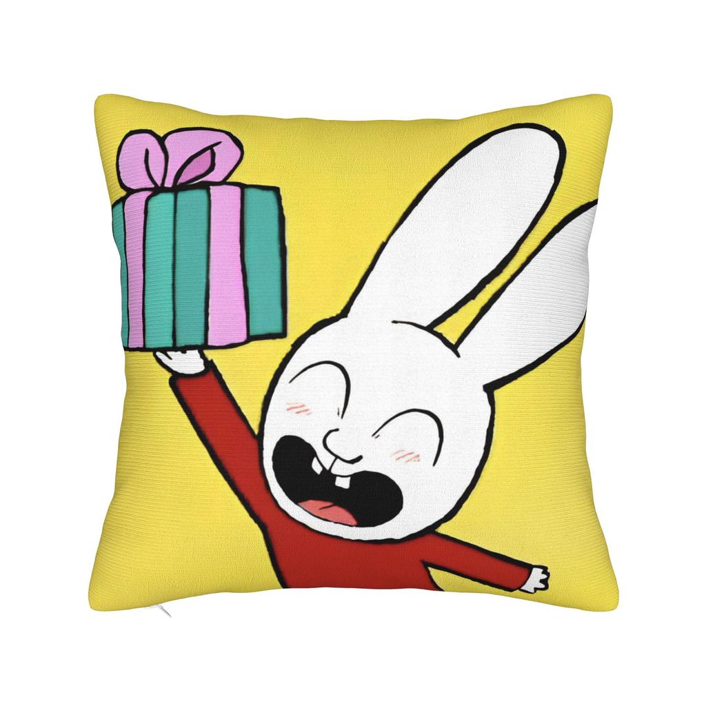 Simon Super Rabbit Pillow Covers Accessories Printing Cushion Cover Gift Pillow Case Cover Home Multi-Size