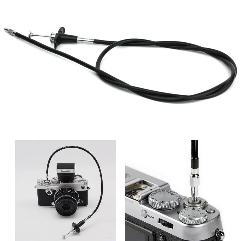 Camera Mechanical Shutter Release Cable With Lock 40cm 70cm 100cm Anti-vibration Manual Shutter Control 40 CM