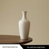 Elegant Ceramic Guanyin Vase: Zen-Inspired Shoulder Vase for Flowers and Ornaments