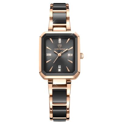 RORIOS Women's Quartz Watch, Stylish, Simple, Cute, Casual, Perfect for Christmas, Commuting, School, or Birthdays, Black