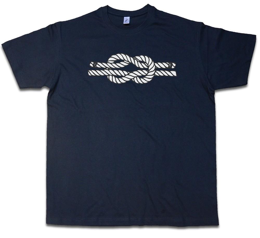 

SAILOR S KNOT III T-SHIRT - Bowline Nautical Sailor Slash Oldschool Tattoo Flash M
