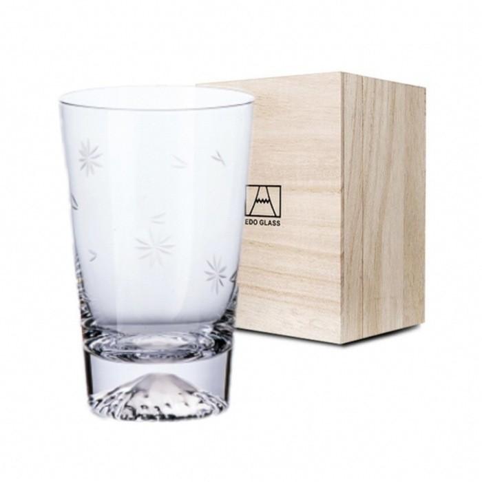 Classic Transparent Snow Mountain Cup Japanese Mount Fuji Whisky Glass Cup Breakfast Milk Drink Beer Wine Fruit Juice Cups