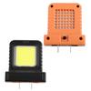 Compact 14W LED Lantern for 20V 21V Batteries Plastic Metal Housing Red Black