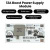 DC-DC High-power Boost Module 2.7-15V To 5V 9V 12V 12A Step-Up Converter Aluminum Substrate With Short Circuit Protection