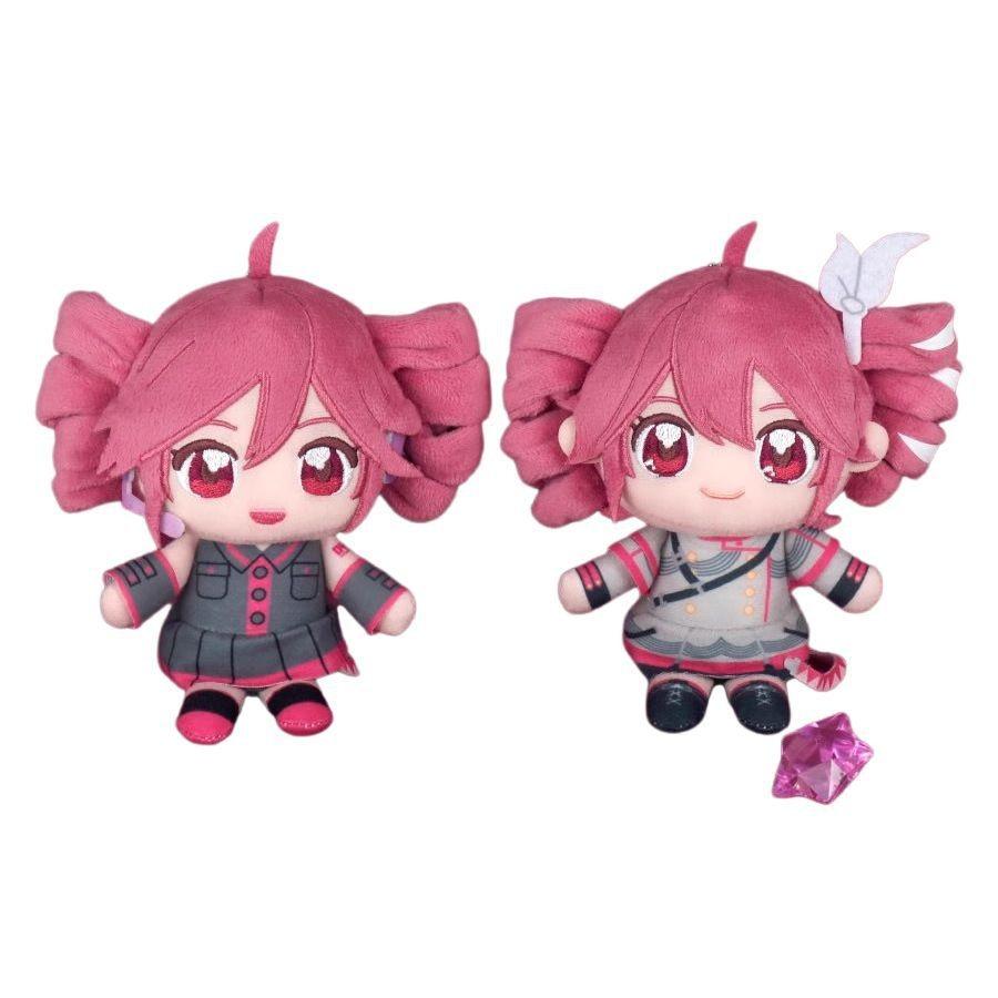 Teto Charming Kasane Plush Character Doll With Unique Hairpin And Details Flower
