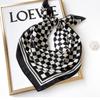 Popular Style Square Scarves Print Sunscreen 70X70CM Kerchief Fashion Beach Travel Silk Scarf Four Seasons Small Headcloth