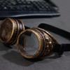 Vintage Steampunk Goggles Glasses Halloween Costume Cosplay Punk Glasses  for Men Women