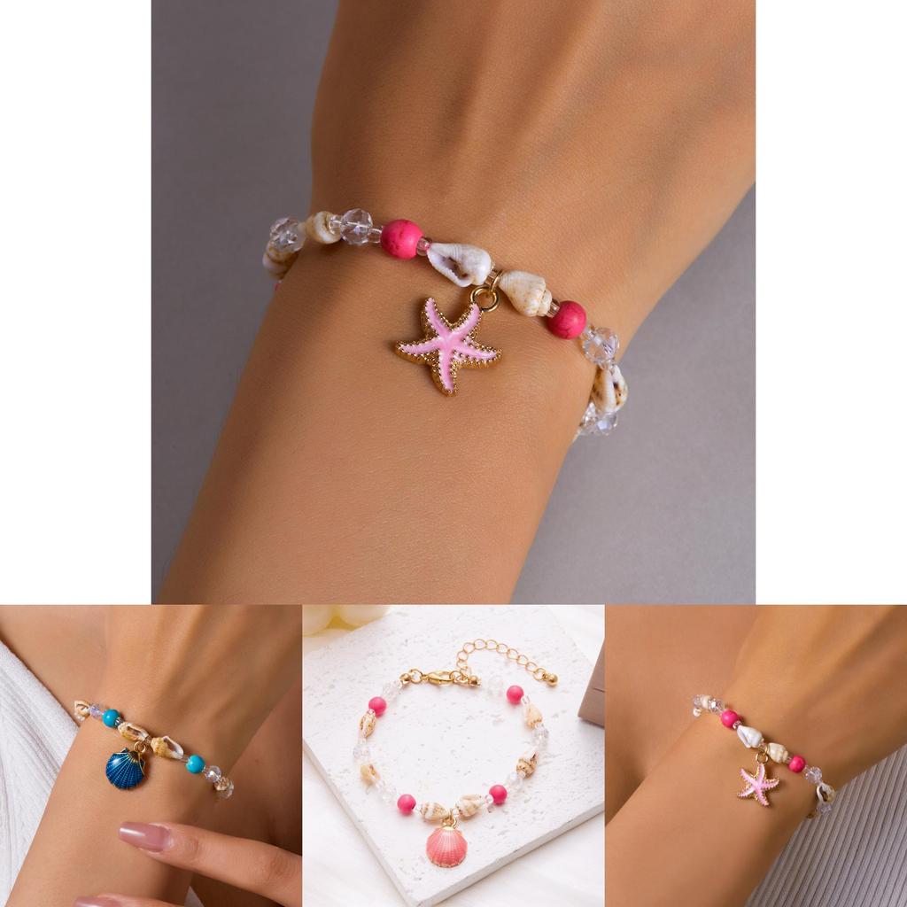 Boho Shell Hand Chain With Handcrafted Design For Beach Party Gift For Teens And Adults