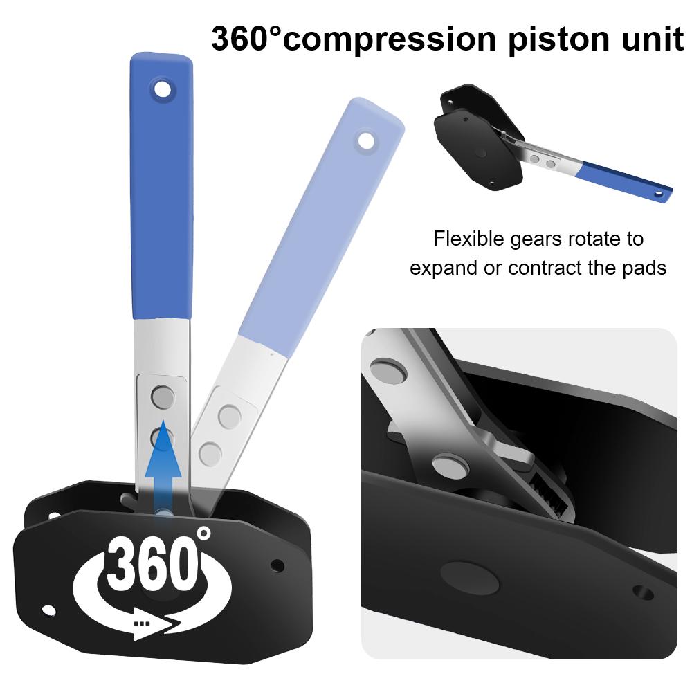 Caliper Spreader Tool Single Twin Quad Pistons Install Tool Car Ratchet Brake Piston Press Brake Caliper Wrench