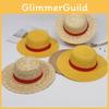 One Piece Luffy Sommer Stråhatt For Solbeskyttelse Med Vintage Stil For Familiens Stranddager