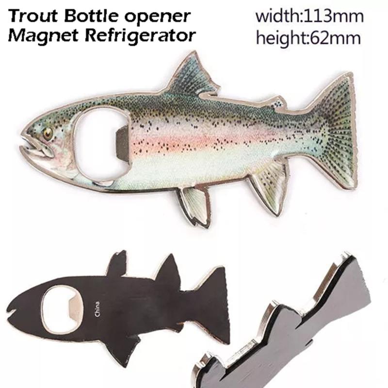 Ouvre-bouteille innovant en acier inoxydable motif poisson Ouvre-bouteille sans effort Ouvre-boisson Convient pour les événements sociaux