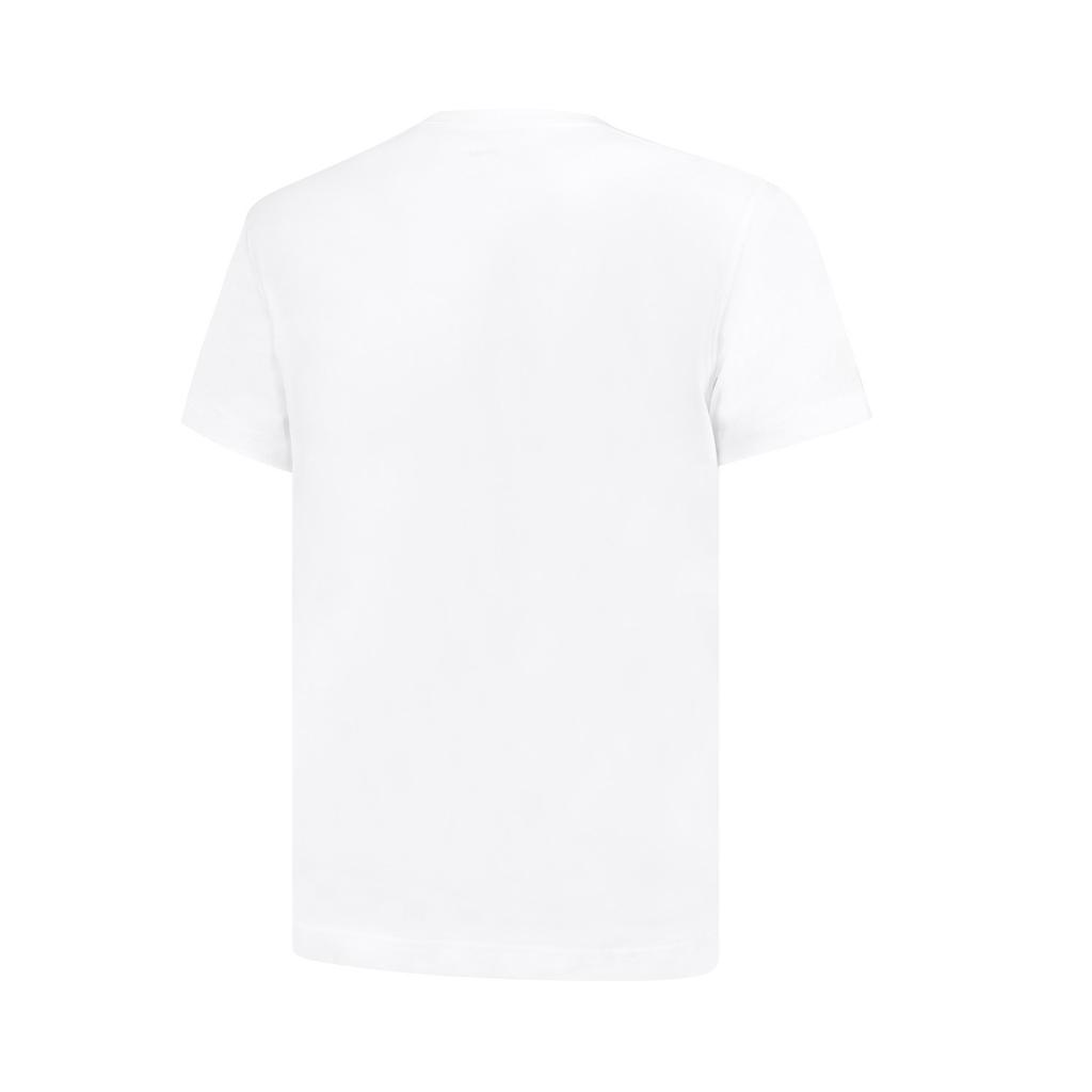 Li-Ning Cotton Soft Versatile Summer Short Sleeve Solid Color Simple T-Shirt Unisex Tops AHSW387-4