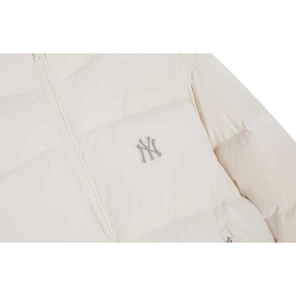 New MLB New York Yankees Down Jackets Unisex Cream 3ADJB0336-50CRS