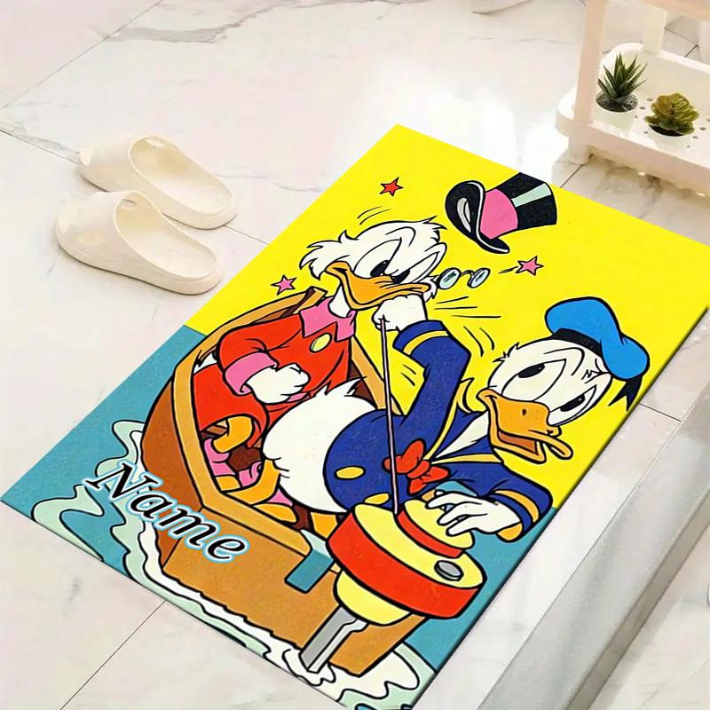 Custom 1Pc Duck Adventures Flight Fun Rug Office Carpet Indoor Outdoor Entrance Doormat Nonslip Soft And Comfortable Living Room D91639