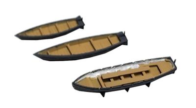 HMA Japanese Naval Ship Set 3 Resin Kit 10 Ships X 3 Sets 1/350