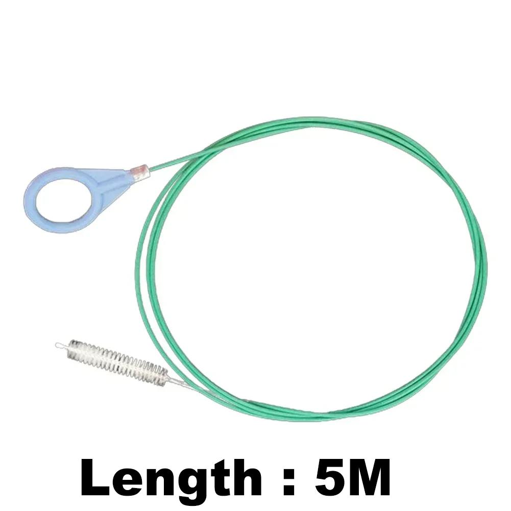 3m/5m Car Drain Dredge Cleaning Brush Auto Sunroof Drain Hole Clog Brush Long Hoses Cleaning Tool Universal Drain Pipe Cleaner
