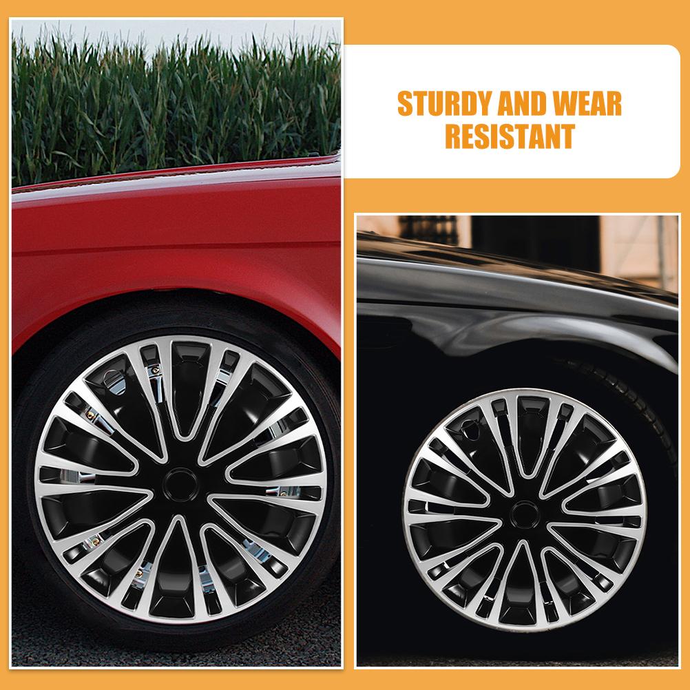 1pc Universal Automotive Wheel Hub Covers Decorative Hubcaps For Inch Car Rims Sturdy PP Material Vehicle Tire Accessories