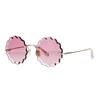 Ochelari de soare rotunzi eleganți Chloe Chic pentru femei Ochelari de soare Roz CH0047S-005