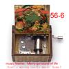 Howl's Moving Castle DIY Music Box Music Theme Song Merry-Go-Round for Christmas New Year Unique 56-Key Life Gift