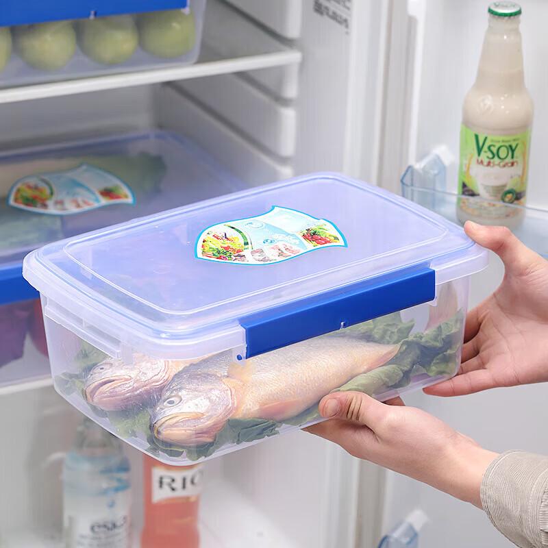 Commercial Clear Plastic Refrigerator Food Storage Containers