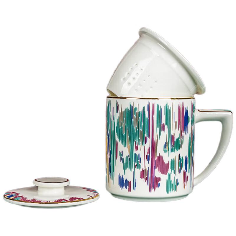 Tang Hui Bone China Teacup  Infuser Set