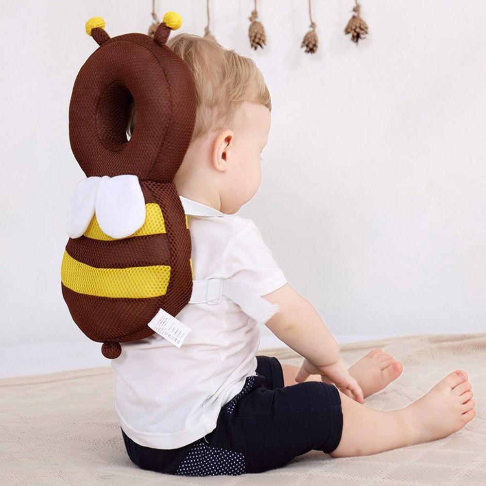 Kawaii Baby Kopfschutz Kissen Biene Kinder Schutzkissen Süßes Baby Anti-Sturz Kissen Säugling