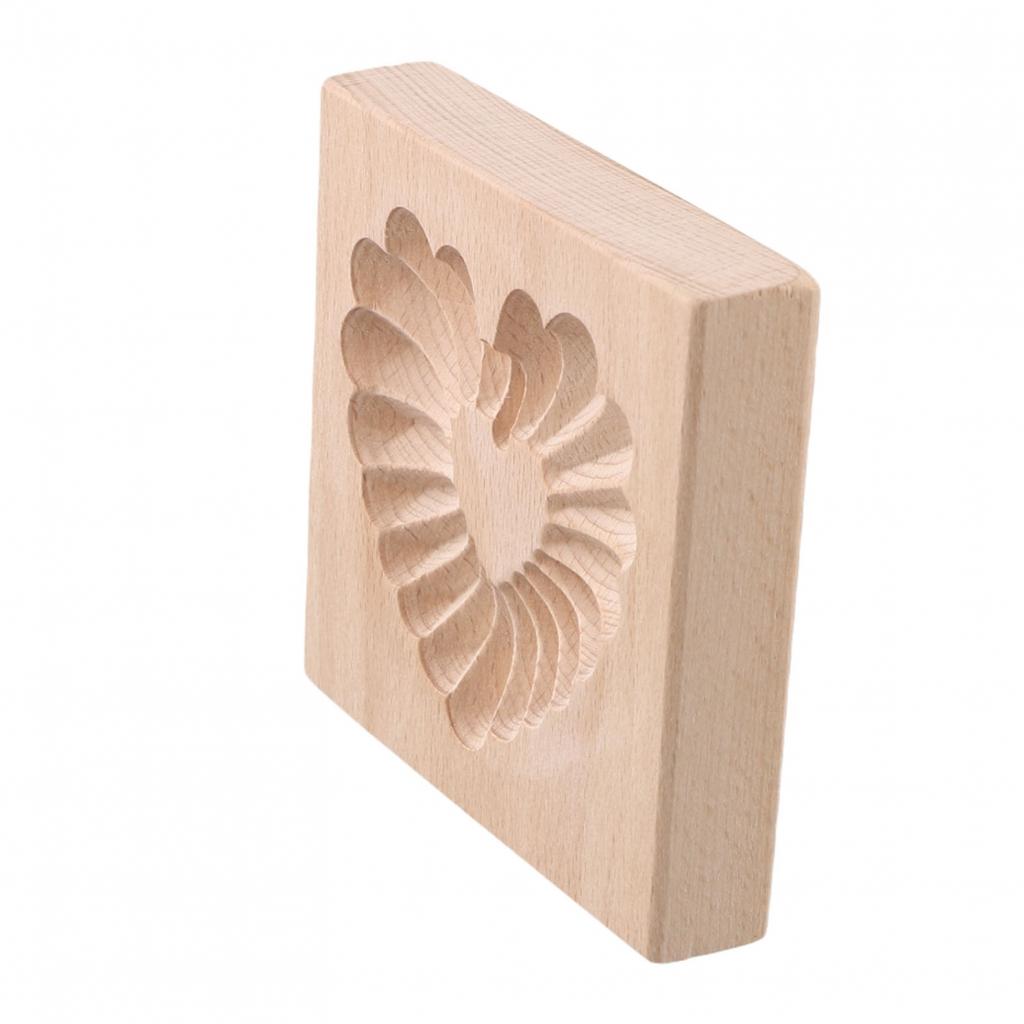 Wooden Baking Molds Set Perfectly Designed for Making Cookies Easily