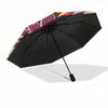 Lion King, Simba Themed Automatic opening and closing folding umbrella, 8-rib windproof, compact travel design, suitable for all occasion |