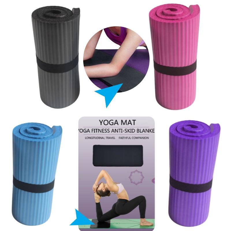 Nbr Yoga Wheel Mat Premium 1.5cm Cushioning For Abdominal Support And Elbow Padding Various Colors And Patterns