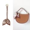 Evelyn Silk Scarf Woven Handbag Strap Chain - High-End Replacement Accessory