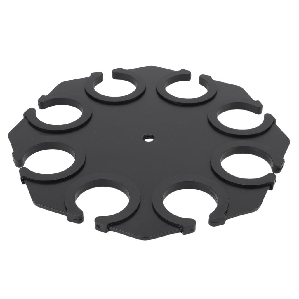 Držák na více mikrofonů 8 slotů Stojan na organizér pro více mikrofonů pro drátové a bezdrátové mikrofony 38