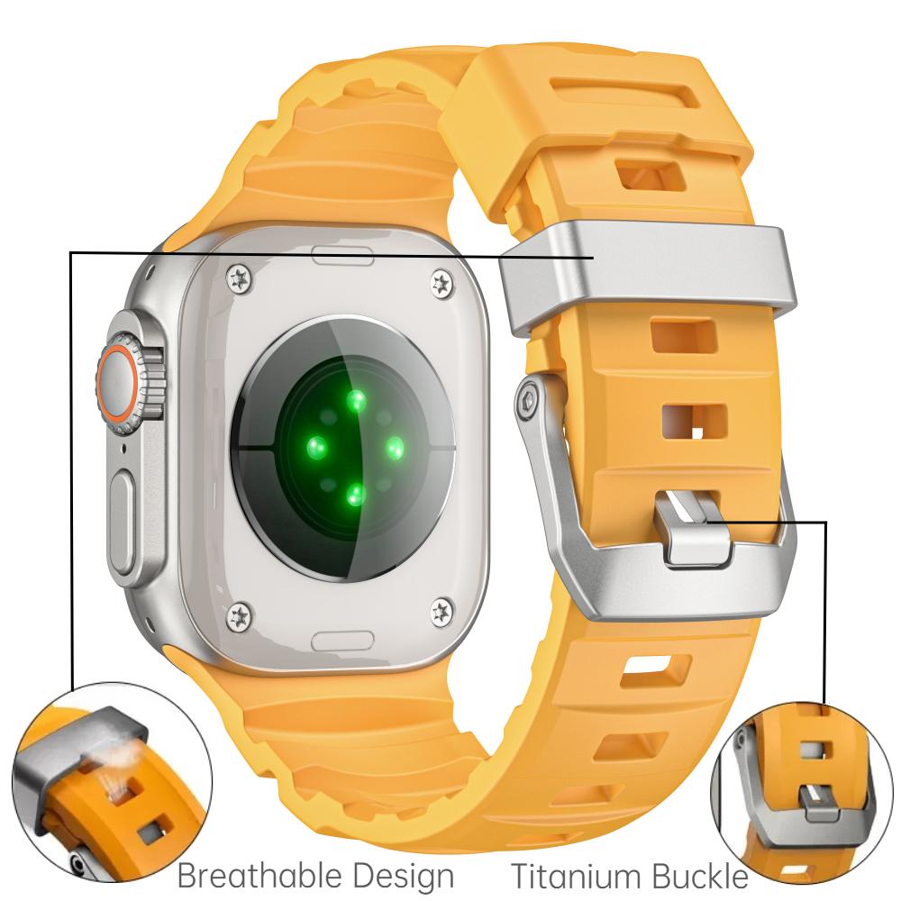 Trail Loop Strap for Apple Watch Band Ultra 2 49mm 46mm 45mm 44mm 42mm Sport Rubber Bracelet Iwatch Series 10 9 8 7 6 SE 5 4