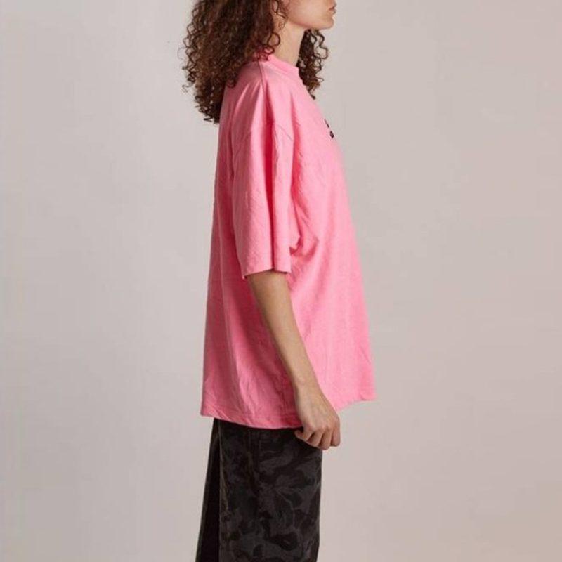 Balenciaga SS21 T Shirt Women's Pink Gift Recommendation 641532TJVA95764