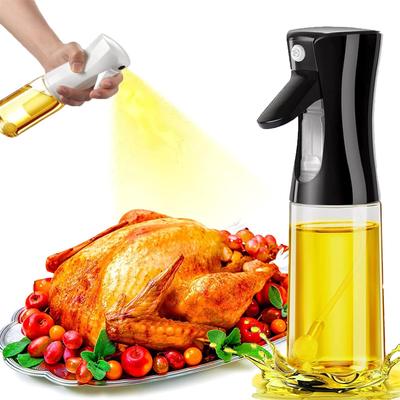 1 BPA-freie Sprühflasche, geeignet zum Kochen, mit einer präzisen Düse, geeignet für Heißluftfritteusen, Backen, Grillen und Haarpflege