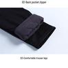 Men's Thickened Cotton Winter Trousers - Casual and Warm for Middle-Aged and Elderly Dads