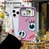 Phone Case: 2D Flat Samsung Galaxy A34 A35 M05 M06 S20 S22 S21 FE Plus 5G Protective Case, Blue-eyed Cartoon Face, Perfect Holiday Gift for Christmas