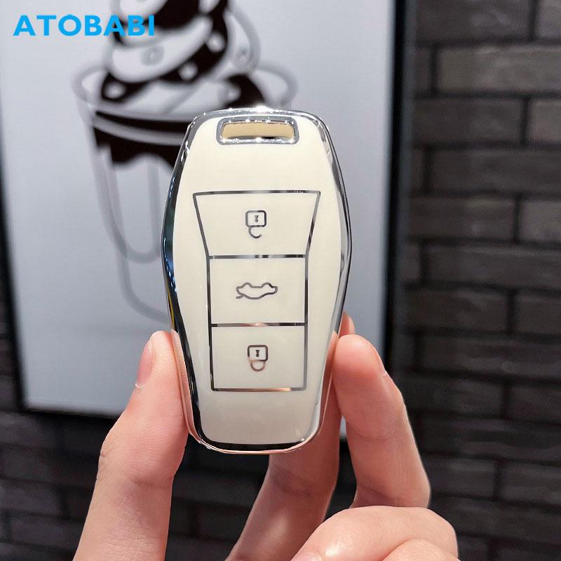 Tpu Car Key Cover Remote Control Fob Shell Case Keychain Holder Auto Accessories For Jac Vw Sol E10X Qx X8 E50 X6 A5E50A E40X X4