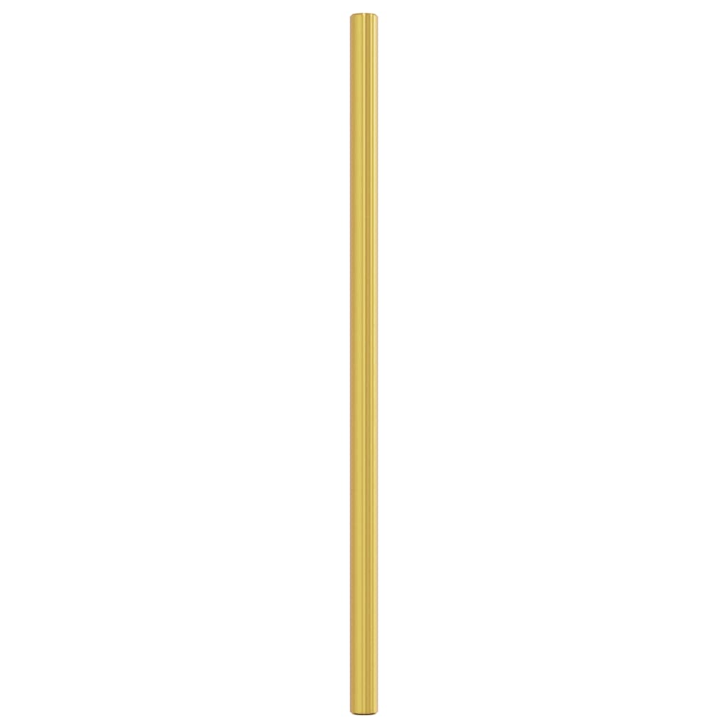 Furniture Handles 10 Pcs Golden 224 Mm Stainless Steel