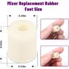 Mixer Rubber Feet Compatible with KitchenAid Stand Mixers Feet, Mixer Feet Pads, Mixer Rubber Feet Replacement Parts 4161530, 9709707, for KSM90,