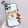 Animal Cute Dog Akita Phone Case For iPhone 17 Air 14 13 12 16Pro Max 15  Plus Max Cover Shell