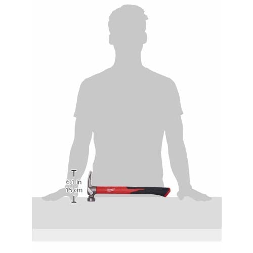 Milwaukee Electric Tool 48-22-9316 Smooth Polyfiberglass Hammer, 19 Oz