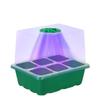 6/12-Hole LED Seedling Box: Adjustable, Breathable, Heat-Insulating, Large Capacity Sowing & Cuttings Tray.