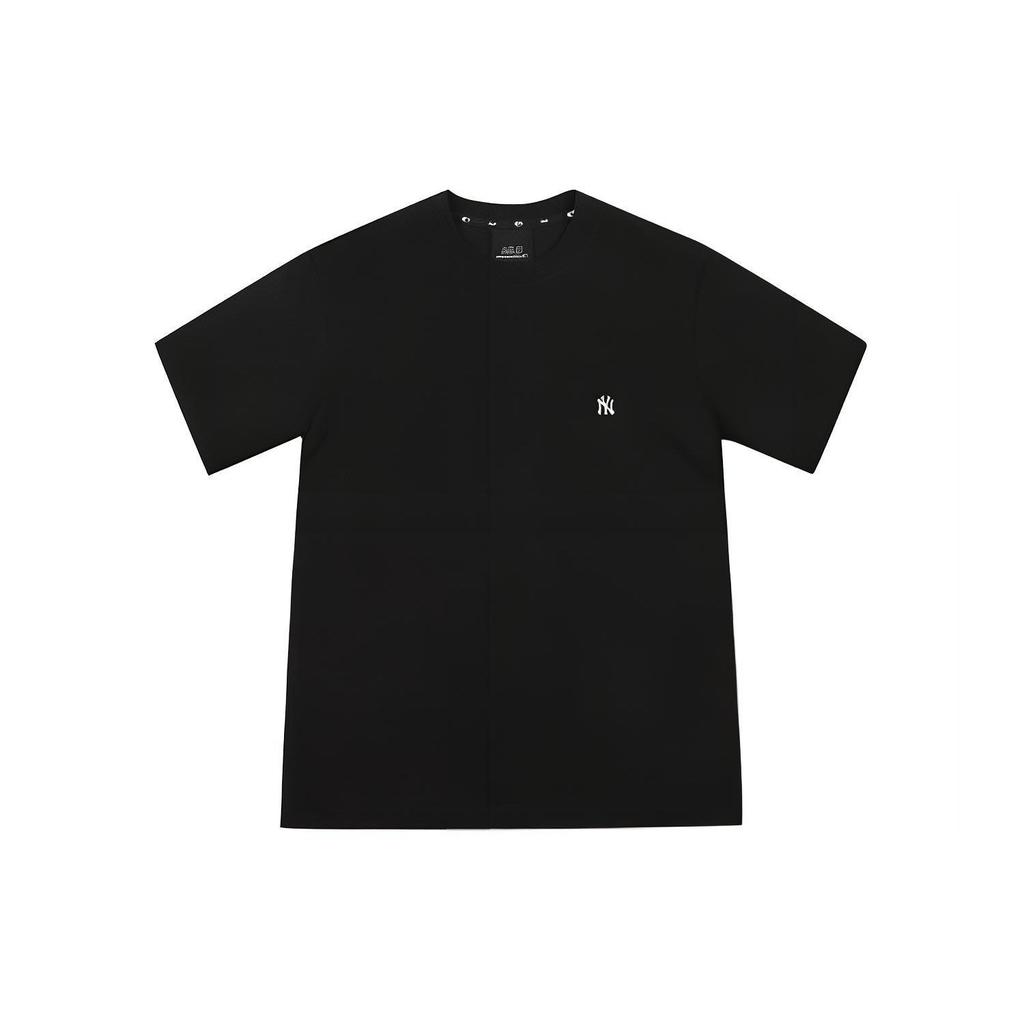 MLB New York Yankees T Shirts Unisex Black Crew Neck Moderate Straight Fit 31TS01131-50L