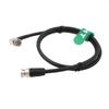 HangTon 12G 4K SDI Coaxial Video Cable BNC to BNC Canare 75 Ohm Shielded 10m Black for ARRI RED Komodo Blackmagic Sony Camera SmallHD Atomos Monitor