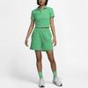 Nike Logo Solid Color High-Waisted Shorts Women Shorts Green DM6729-363