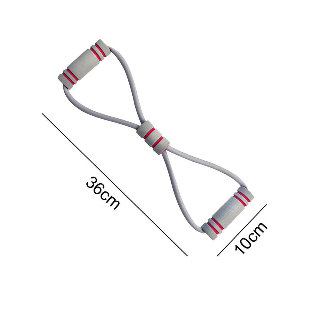 8 Shape Resistance Band Arm Shoulder Exercise Accessory Portable Strength Training Fitness Pulling