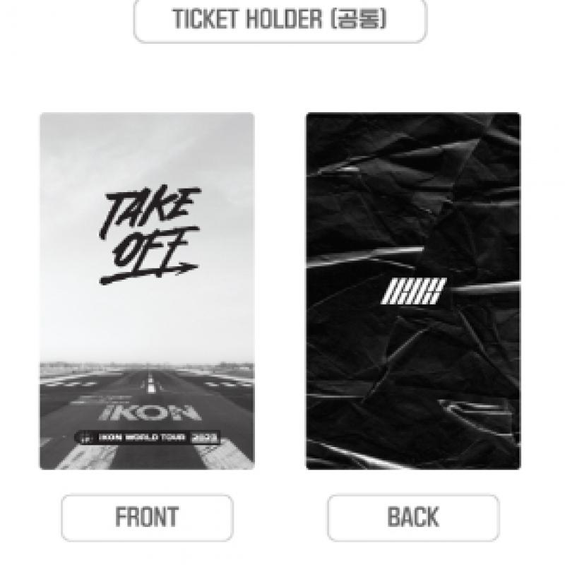 Icon   06 Ticket Holder Set 2023 Ikon World Tour Take Off