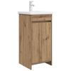 Bathroom Cabinet with Sink Artisan Oak