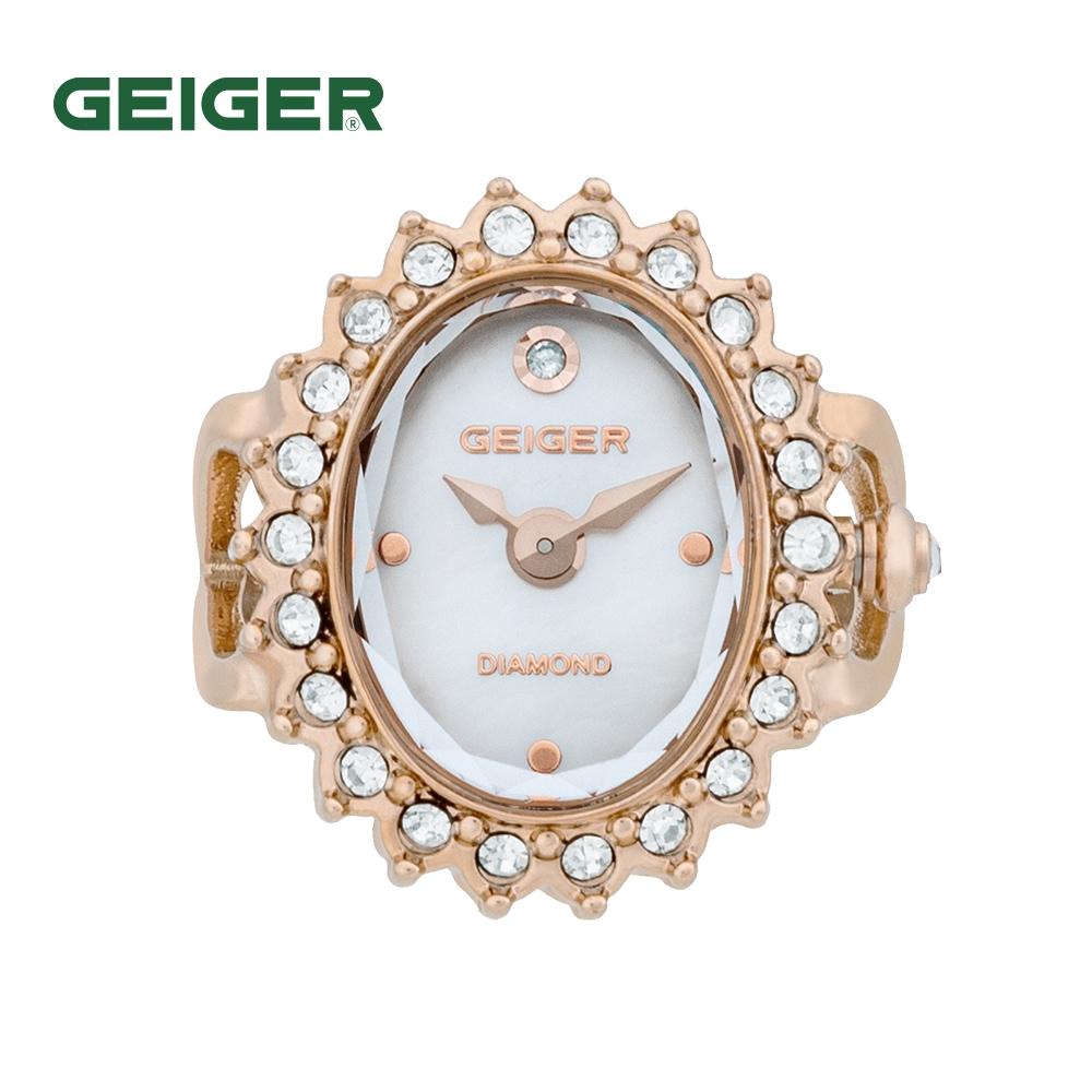 

Geiger GE1255QRG Женские часы с перламутром и кольцом