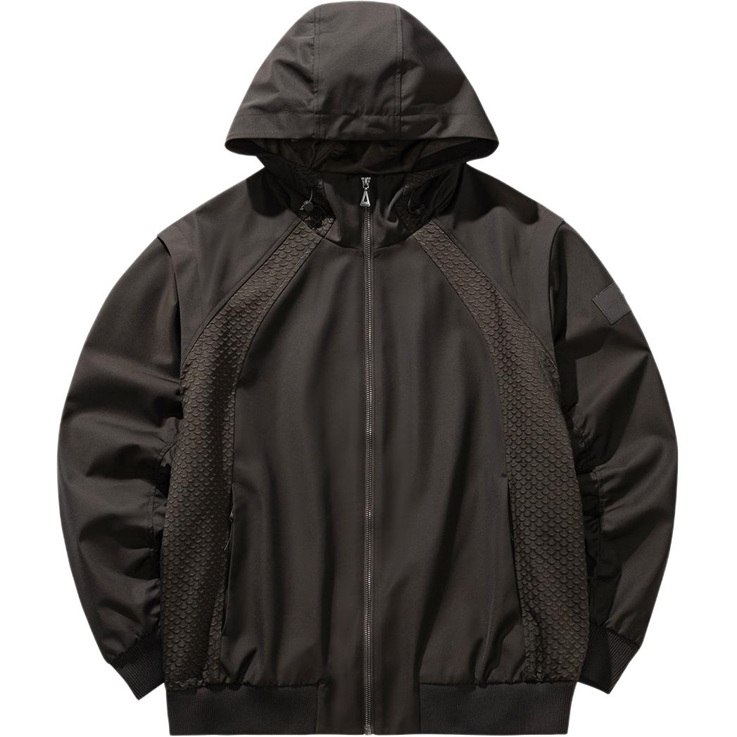 Anta X Iconic Collaboration Life Series Thick Warm Casual Hooded Jacket Men jackets 152618614-2 L